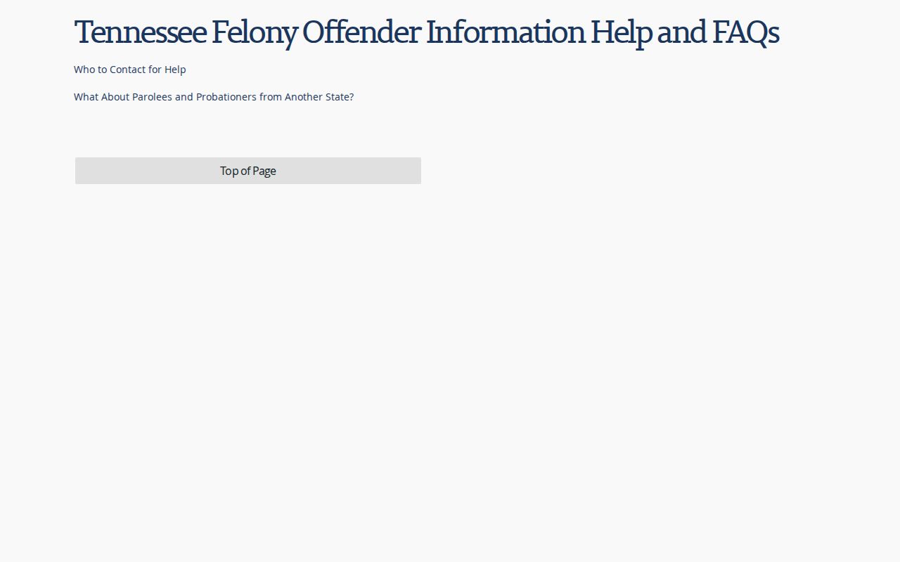 Tennessee FOIL help for Tipton County released inmate photo searches
